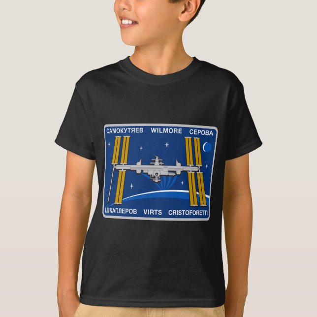 ISS Crews:  Expedition 42 T-Shirt (Front)
