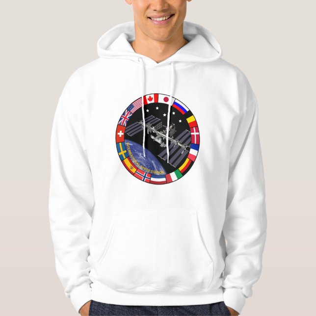 ISS Emblem Logo Hoodie (Front)