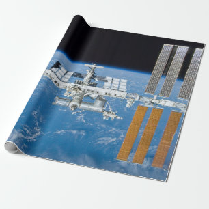 ISS International Space Station Wrapping Paper