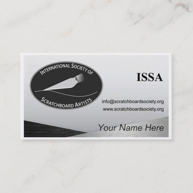 ISSA Business Cards (Front)