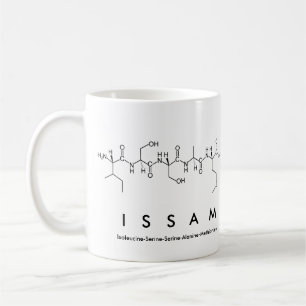 Issam peptide name mug