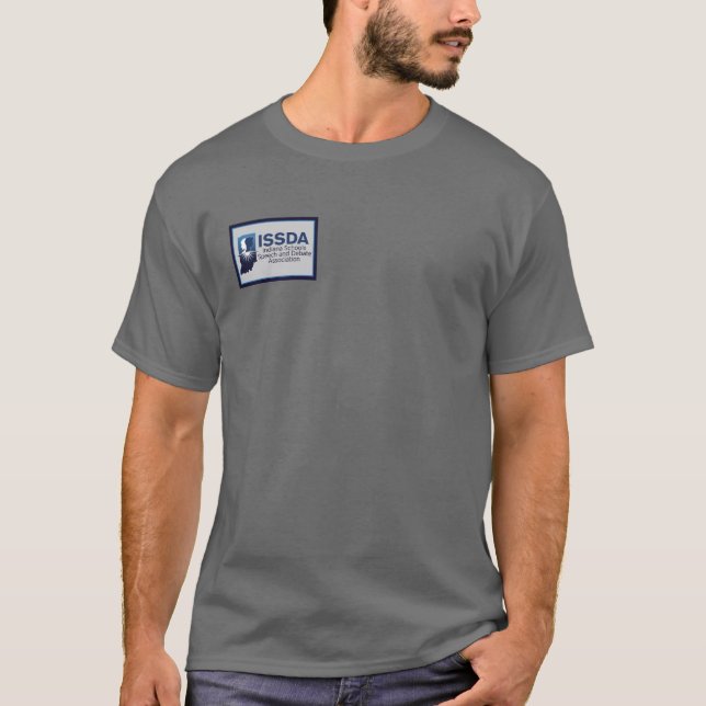 ISSDA T-shirt with pocket logo (Front)