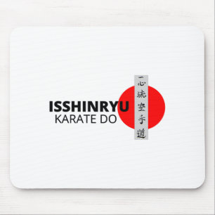 Isshinryu Karate Do Rising Sun T Shirt Mouse Mat