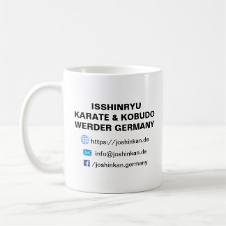 Isshinryu Karate, Joshinkan, Germany, Tasse IR Coffee Mug