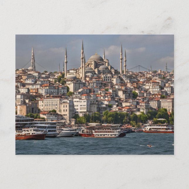 Istanbul (1) postcard (Front)