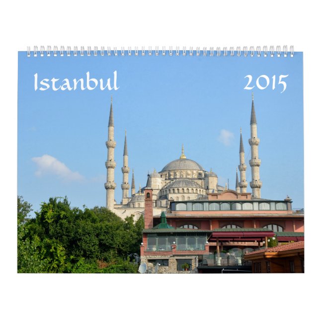 Istanbul 2015 Calendar (Cover)