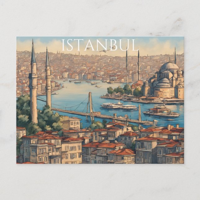 Istanbul (2) postcard (Front)
