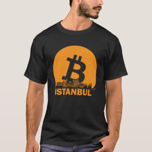 Istanbul Bitcoin Maximalist Bitcoin Istanbul Skyl T-Shirt