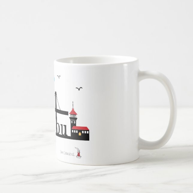 Istanbul Coffee Mug (Right)