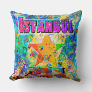 Istanbul Epoch Hour Pillow