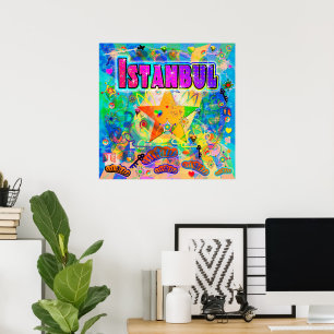 Istanbul Epoch Hour Poster