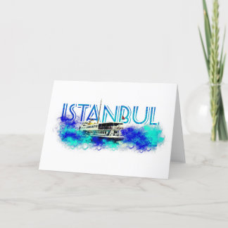 Istanbul Holiday Card