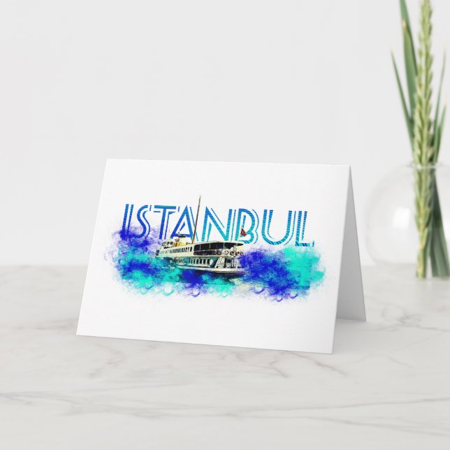 Istanbul Holiday Card (Front)