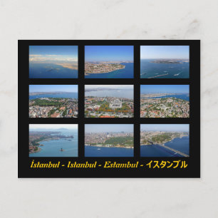 İstanbul - Istanbul - Estambul - イスタンブル Postcard