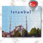 Istanbul Jigsaw Puzzle<br><div class="desc">The Sultanahmet Mosque in Istanbul, Turkey.</div>