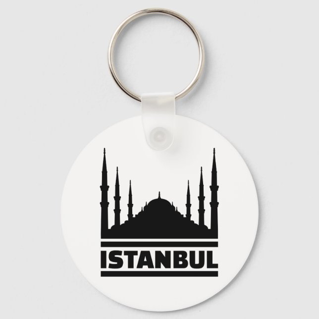 Istanbul Mosque Key Ring (Front)