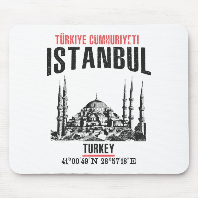 Istanbul Mouse Mat (Front)