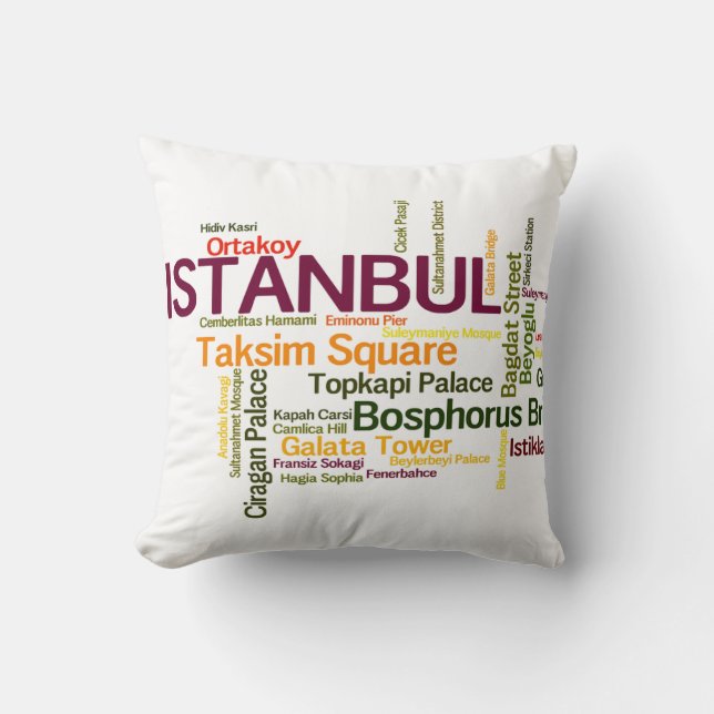ISTANBUL pillow (Front)