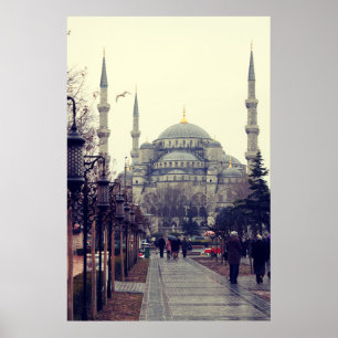 Istanbul print. Travel photography home decor wall