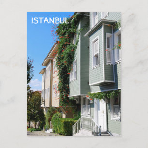 Istanbul street postcard