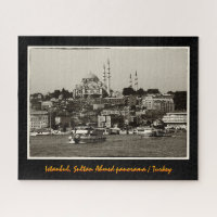 Istanbul, Sultan Ahmed panorama, Turkey Historical