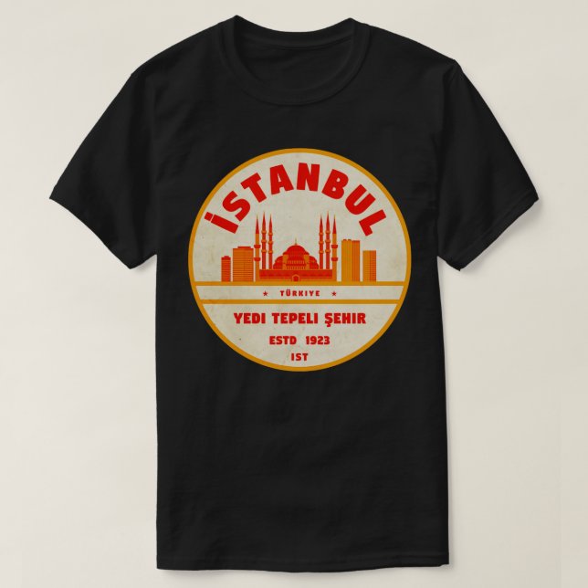 Istanbul Turkey  13  T-Shirt (Design Front)
