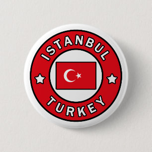 Istanbul Turkey 6 Cm Round Badge