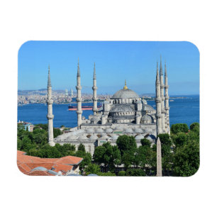 Istanbul Turkey Blue Mosque Architecture Day View  Magnet