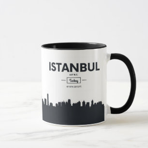 Istanbul, Turkey   City Coordinates Mug