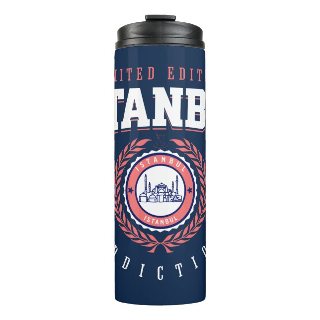 Istanbul Turkey City Traveller Sports Style Thermal Tumbler (Front)