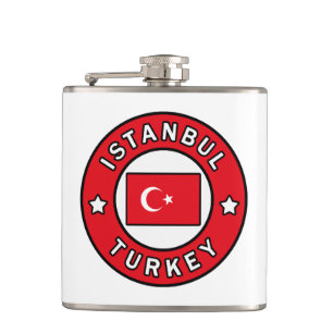 Istanbul Turkey Hip Flask