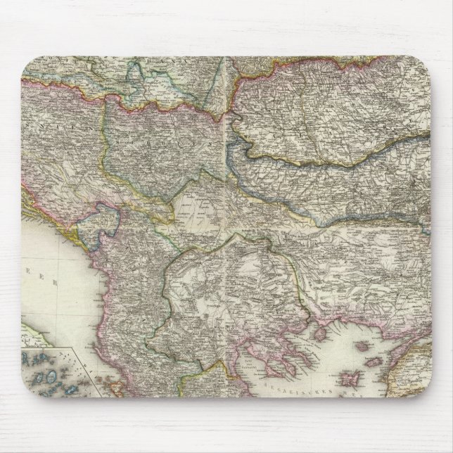 Istanbul, Turkey Mouse Mat (Front)