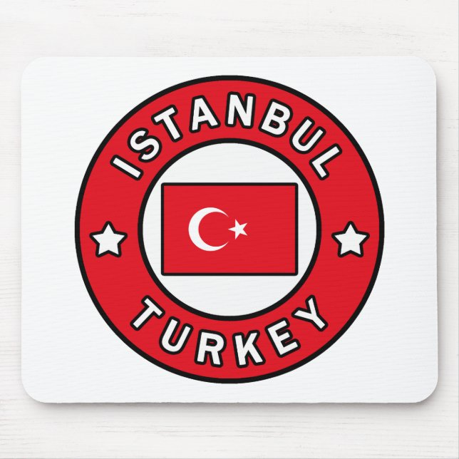 Istanbul Turkey Mouse Mat (Front)