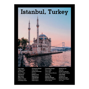 Istanbul, Turkey : Poster Template