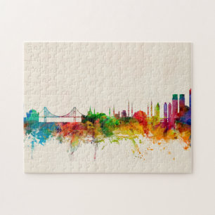 Istanbul Turkey Skyline Jigsaw Puzzle