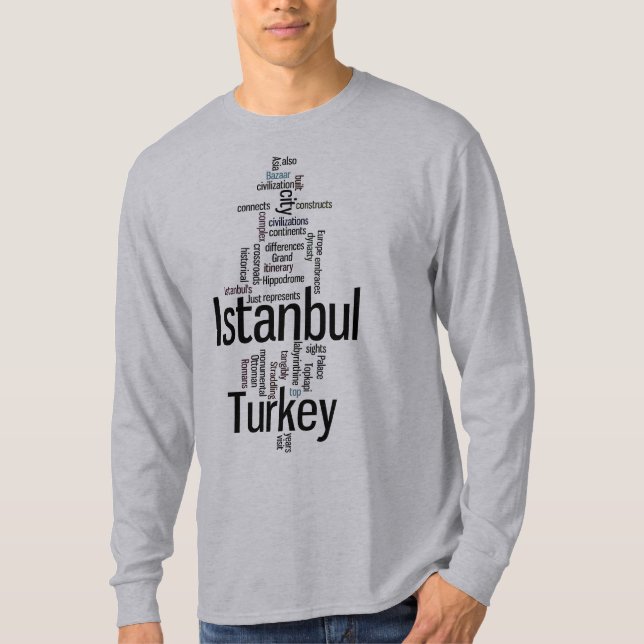 Istanbul Turkey T-Shirt (Front)