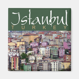 Istanbul Turkey Travel Photo Souvenir Magnets
