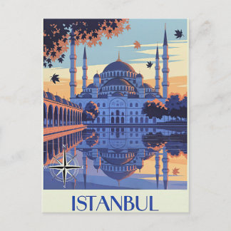 Istanbul, Turkey travel Postcard