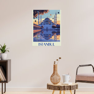 Istanbul, Turkey travel  Poster