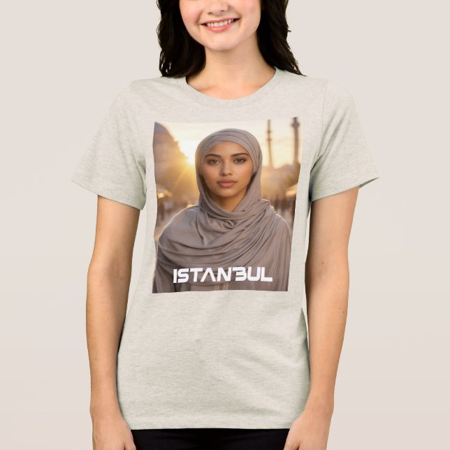 ISTANBUL - TURKEY Tri-Blend SHIRT (Front)