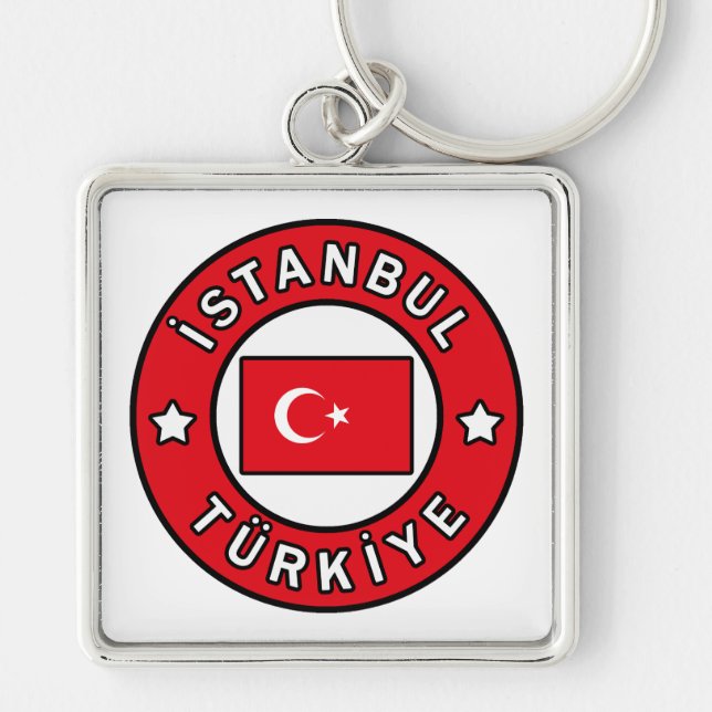 İstanbul Türkiye Key Ring (Front)