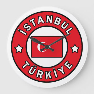 İstanbul Türkiye Large Clock