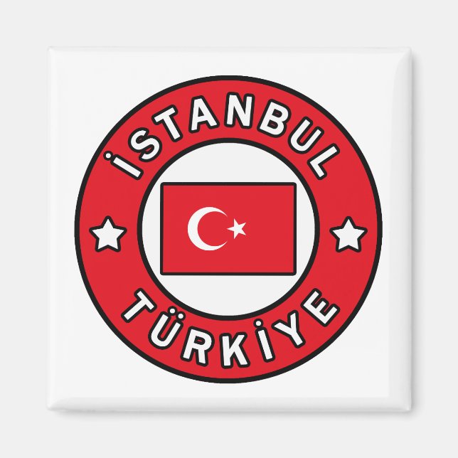 İstanbul Türkiye Magnet (Front)