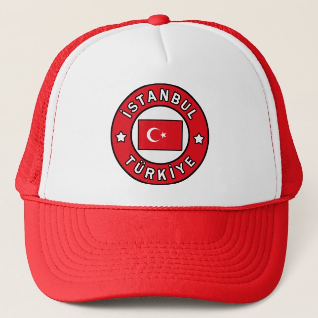 İstanbul Türkiye Trucker Hat (Front)