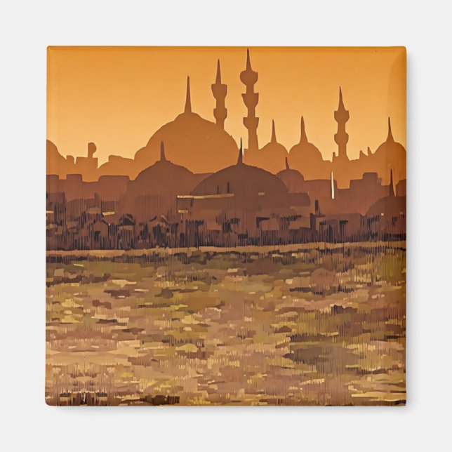 İstanbul Türkiye / Turkey Magnet (Front)