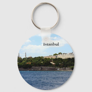 Istanbul View- Harbour Key Ring