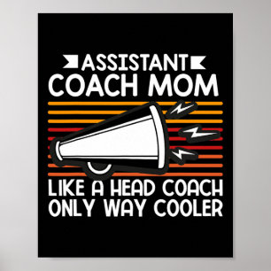 Istant Cheer Coach-mom Funny Sports Coaching Cheer Poster