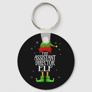Istant Director Elf Xmas Funny Family Matching Chr Key Ring
