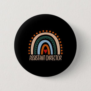 Istant Director Rainbow Appreciation Day Back To S 6 Cm Round Badge