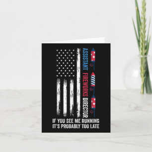 Istant Fireworks Director 4th Of July Card